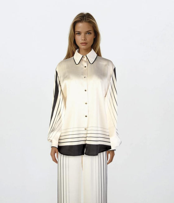 Camisa Cetim DUO SAHOCO