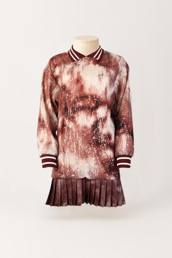 Vestido Mini Lantejoulas SAHOCO