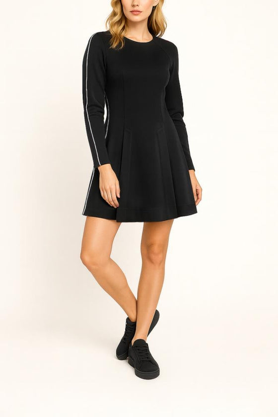 Vestido Curto Risca Mangas SAHOCO