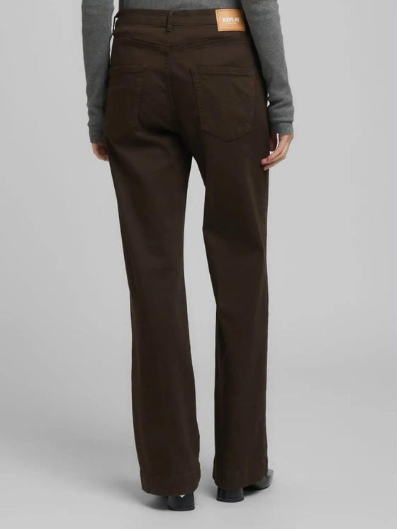 Calça BROWN MELJA RELAXED-FIT REPLAY