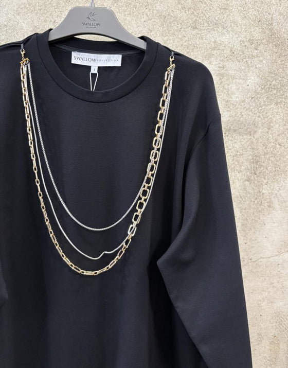 Sweat com Colar SWALLOW