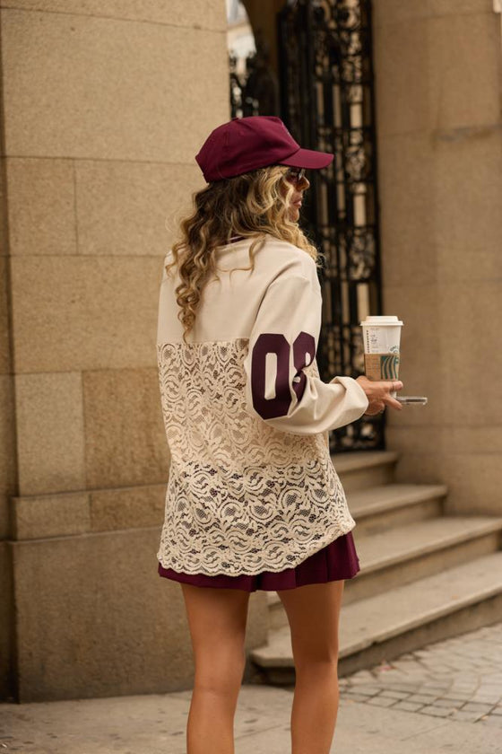 Sweat com Renda SWALLOW