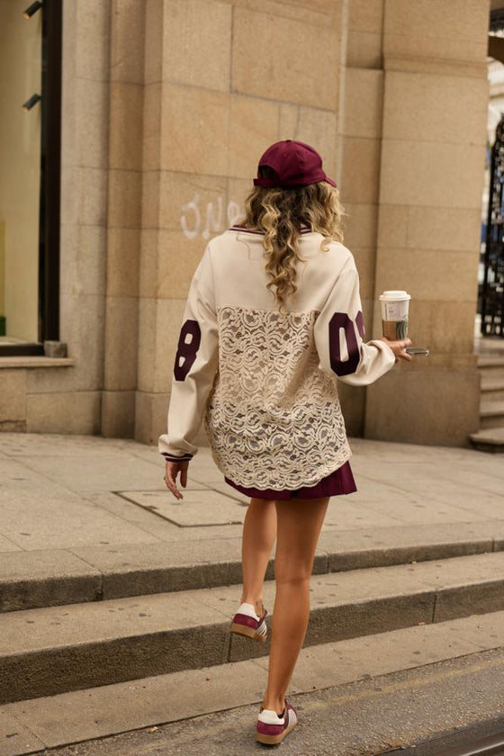 Sweat com Renda SWALLOW