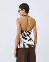 Colete Peplum Estampado ACCESS