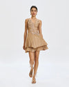 Vestido Mini Plissado ACCESS