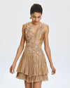 Vestido Mini Plissado ACCESS