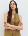 Vestido Longo Folhos ACCESS