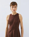 Vestido Evasê Linho ACCESS