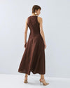 Vestido Evasê Linho ACCESS