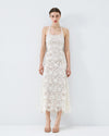 Vestido Midi Renda com Cinto ACCESS