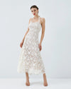 Vestido Midi Renda com Cinto ACCESS