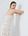 Vestido Midi Renda com Cinto ACCESS