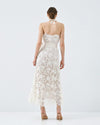 Vestido Midi Renda com Cinto ACCESS
