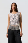 Top Crop Studs e Franjas BSB