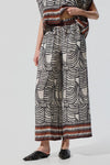 Calça Wide Leg Tribal Linho BSB