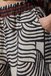 Calça Wide Leg Tribal Linho BSB