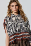 Camisa Crop Tribal Linho BSB