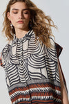 Camisa Crop Tribal Linho BSB