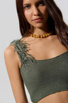 Top Crop Crochê BSB