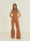 Top Cut-out Canelado COLCCI