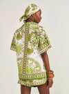 Camisa Linho Estampada COLCCI