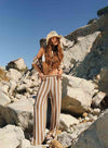 Calça Malha Listrada COLCCI
