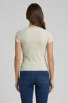 T-Shirt BASIC Canelada Strass FRACOMINA