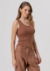 Top Malha Strass FRACOMINA