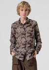 Camisa Bordado Floral FRACOMINA