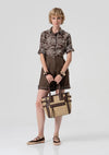 Camisa Bordado Floral FRACOMINA