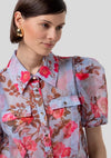 Camicia Cropped FLOWER FRACOMINA