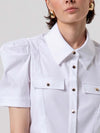 Camisa Cropped Popeline FRACOMINA