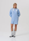 Camisa Longa Riscas Oversized FRACOMINA