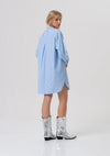 Camisa Longa Riscas Oversized FRACOMINA