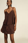 Vestido Curto Folhos DIXIE
