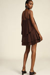 Vestido Curto Folhos DIXIE