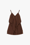 Vestido Curto Folhos DIXIE