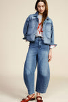 Calça Jeans Baloon Fit high waist DIXIE