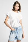 T-shirt Coração Bordado PLEASE
