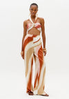 Calça Wide Leg Estampada LANÇA PERFUME