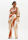 Calça Wide Leg Estampada LANÇA PERFUME