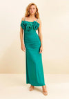 Vestido Franzido Folhos LANÇA PERFUME