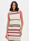 Vestido De Tricô Midi LANÇA PERFUME