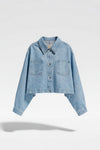 Casaco Denim Oversize SAHOCO