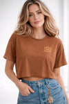 T-Shirt Cropped Over SAHOCO