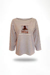 Camisola de Riscas Manga 3/4 SAHOCO