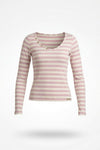 Camisola Malha Canelada Riscas SAHOCO