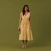 Vestido Midi Cut Off SWALLOW