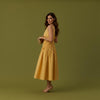 Vestido Midi Cut Off SWALLOW