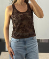 Top Lantejoulas SWALLOW